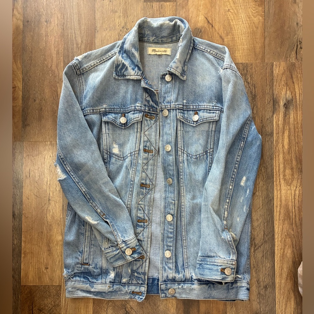 Madewell Light Blue Denim Jacket